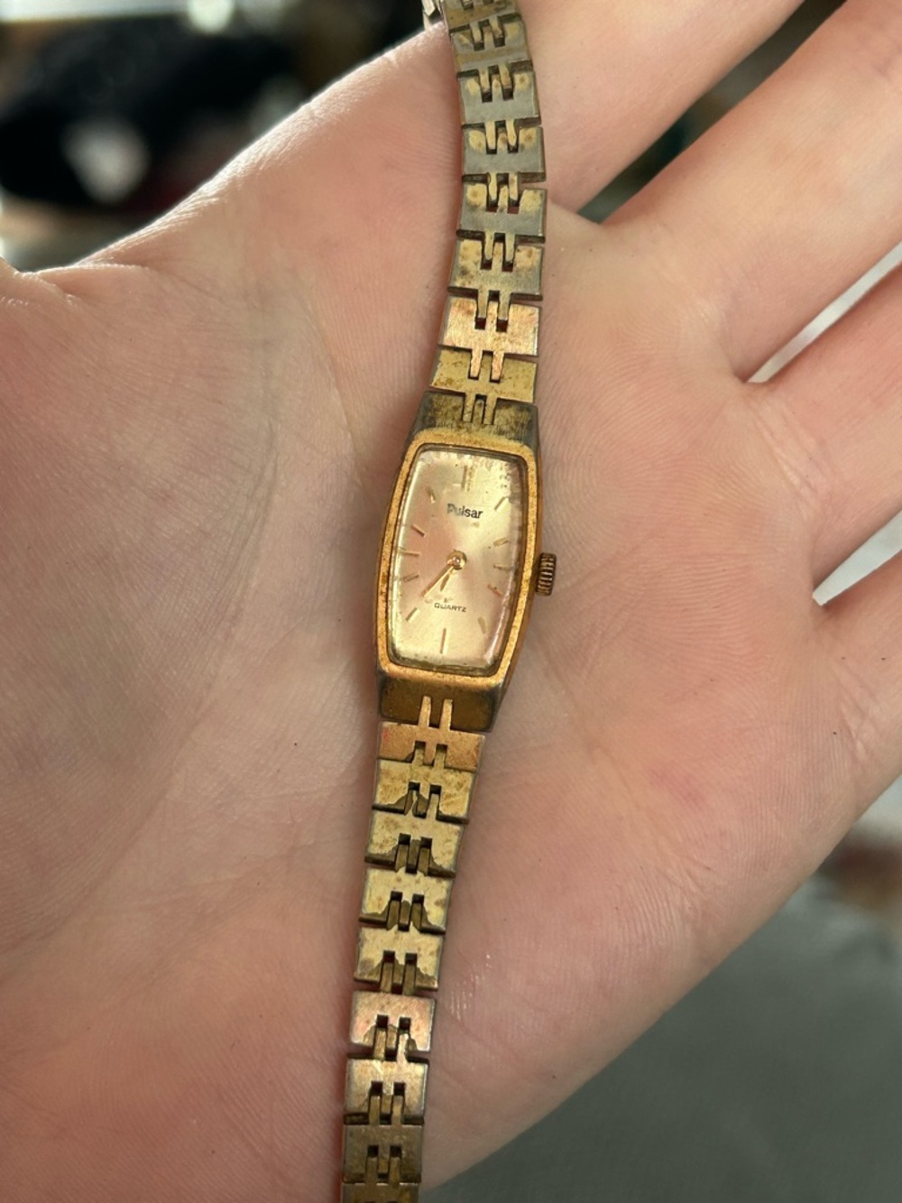 Pulsar Gold Tone Women's Bracelet Watch